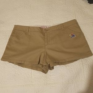 💙NEW KU Kansas Jayhawks Khaki Shorts
